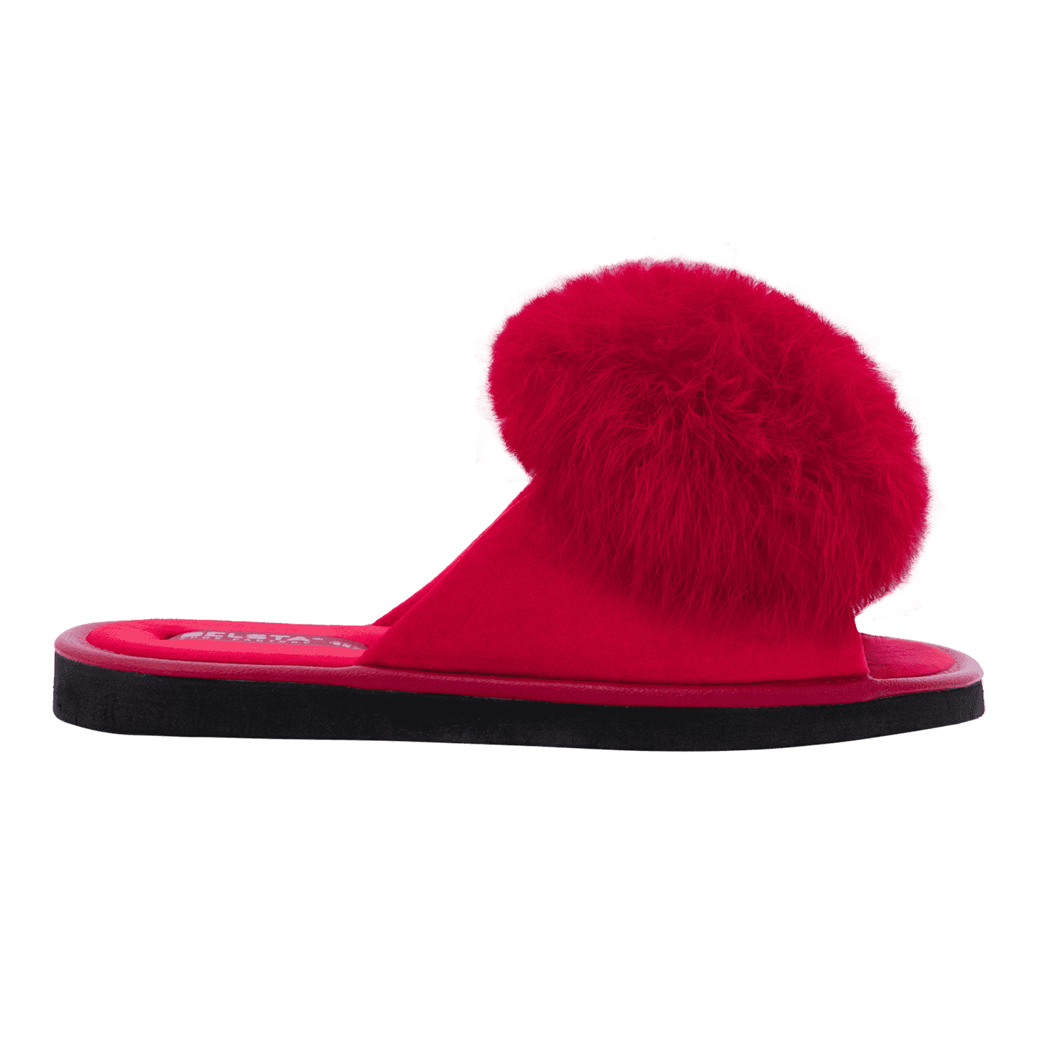 Women's velour slippers BELSTA - 3