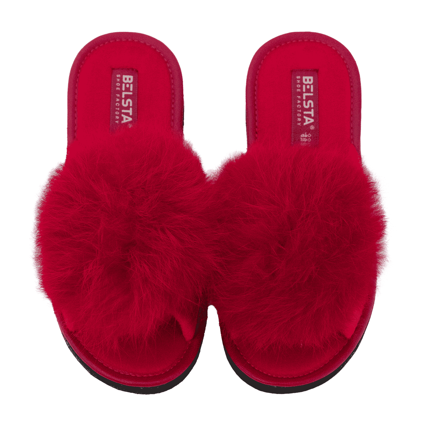 Women's velour slippers BELSTA - 2