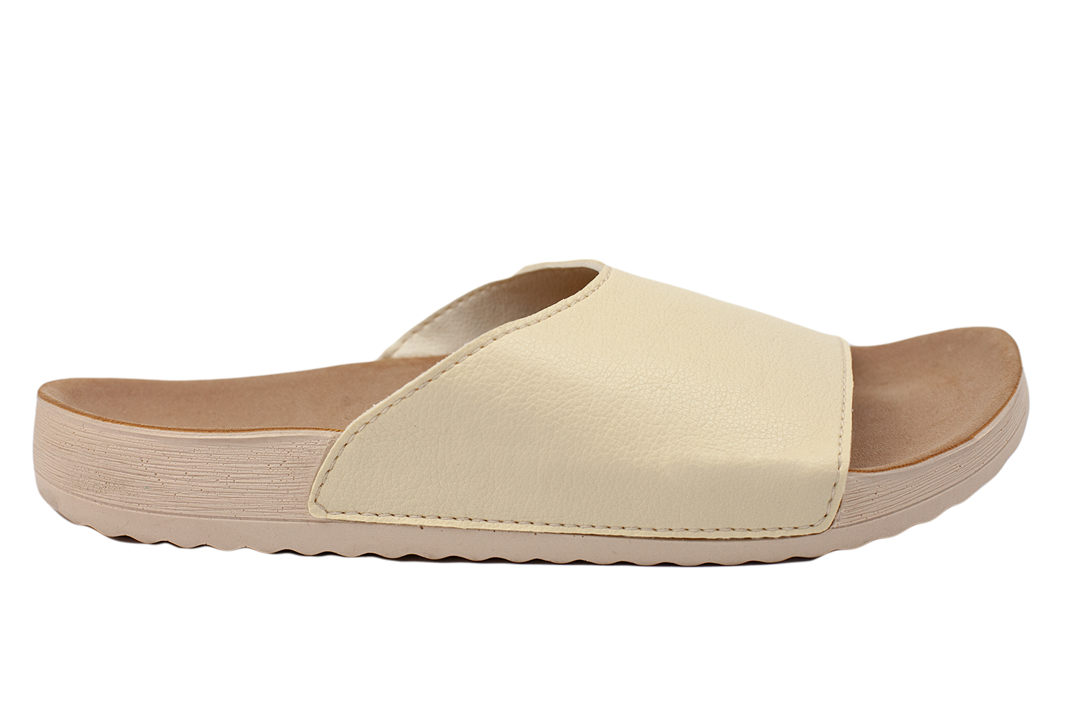 Women`s summer flip flops BELSTA made of eco leather - 3