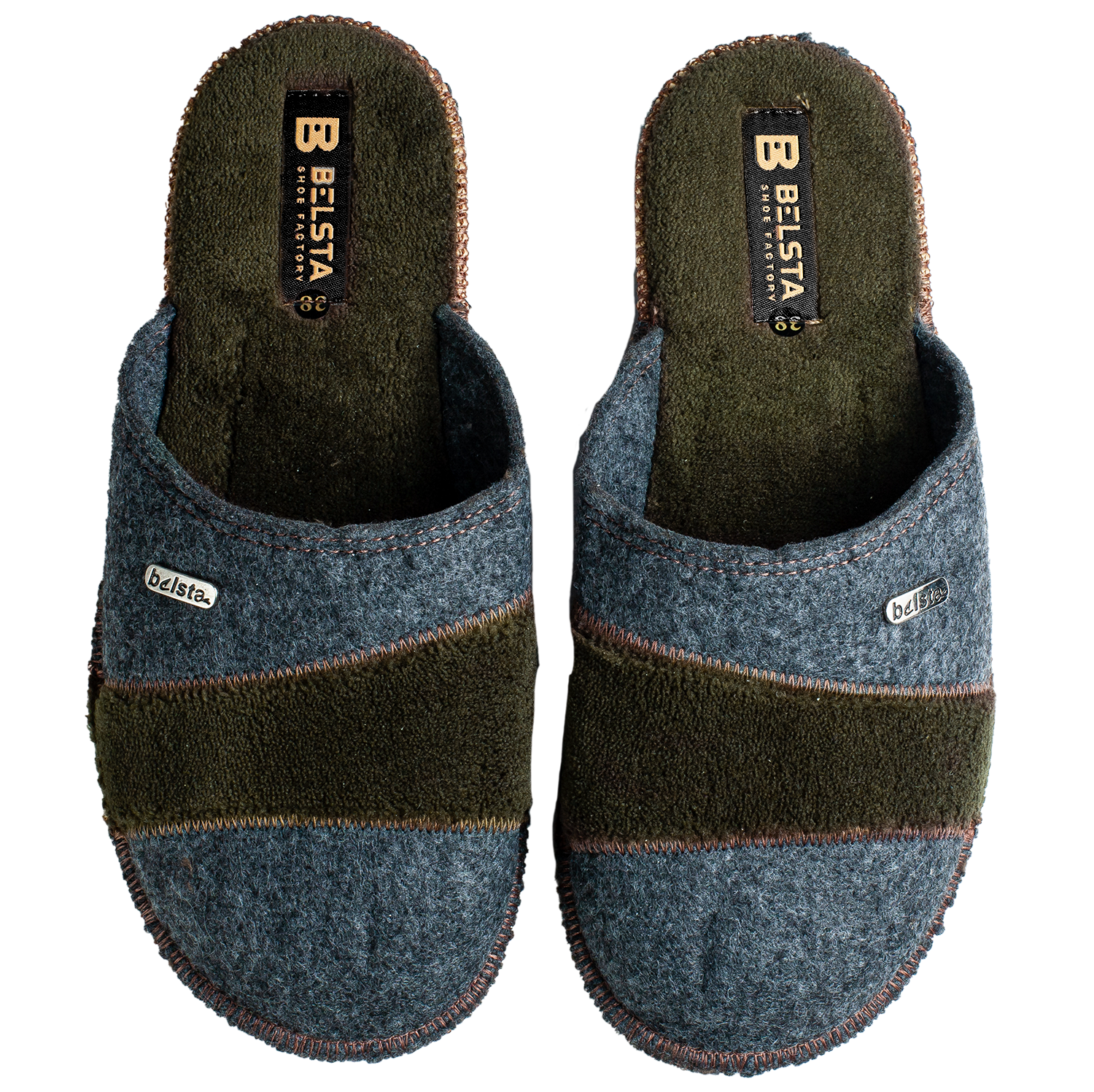 Teenage felt slippers BELSTA - 2