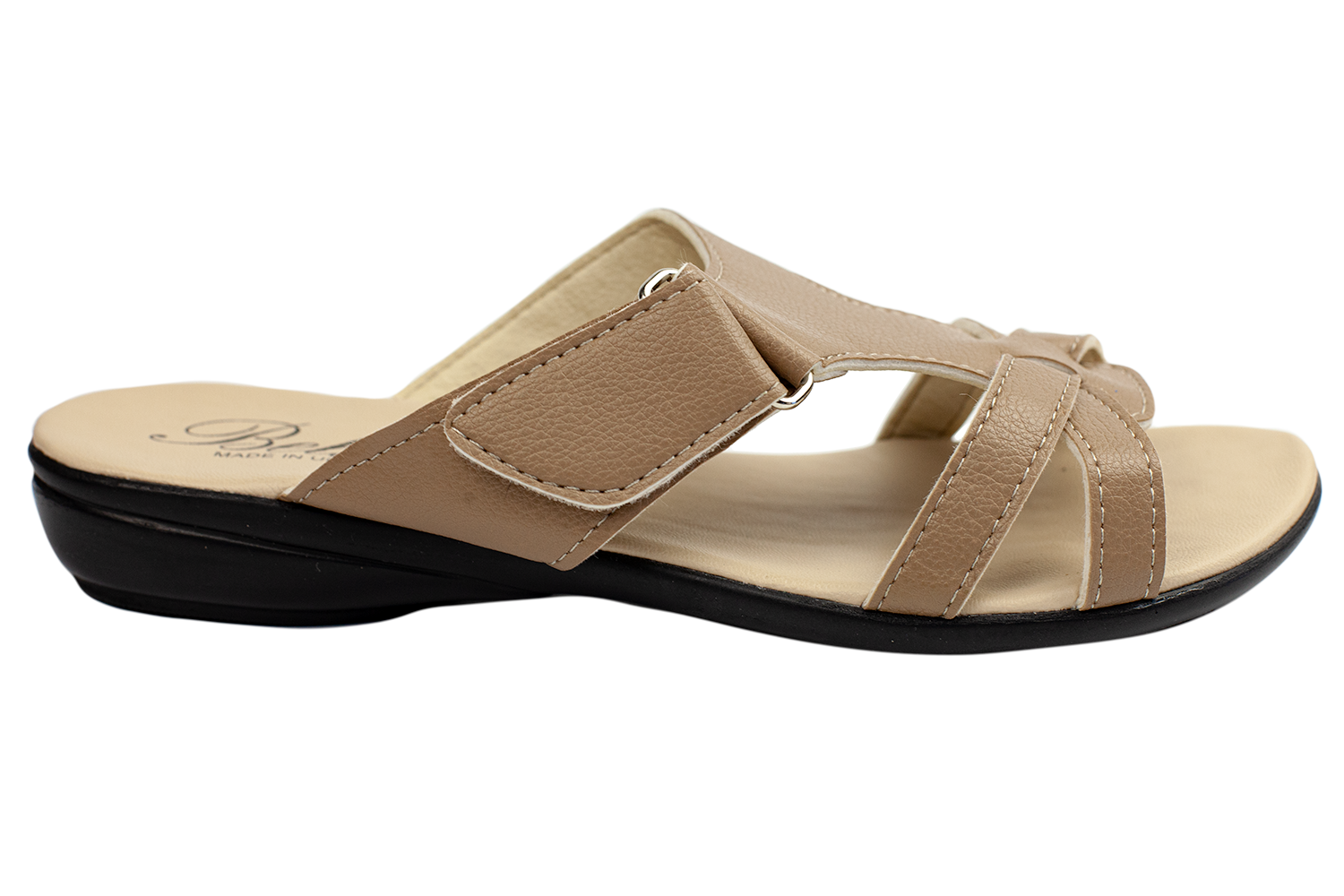Women's summer flip-flops BELSTA of eco leather - 2