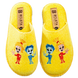Детские жёлтые войлочные тапочки БЕЛСТА украшены Симкой и Ноликом - 2