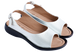 Women's white sandals by BELSTA - 1