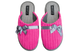 Жіночі закриті капці БЕЛСТА з рожевого вельвету прикрашені сірим атласним бантиком - 2