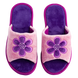 Children's slippers BELSTA velour with embroidery - 2