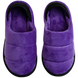 Женские закрытые тапочки БЕЛСТА из фиолетового велюра с закрытой пяточкой - 2