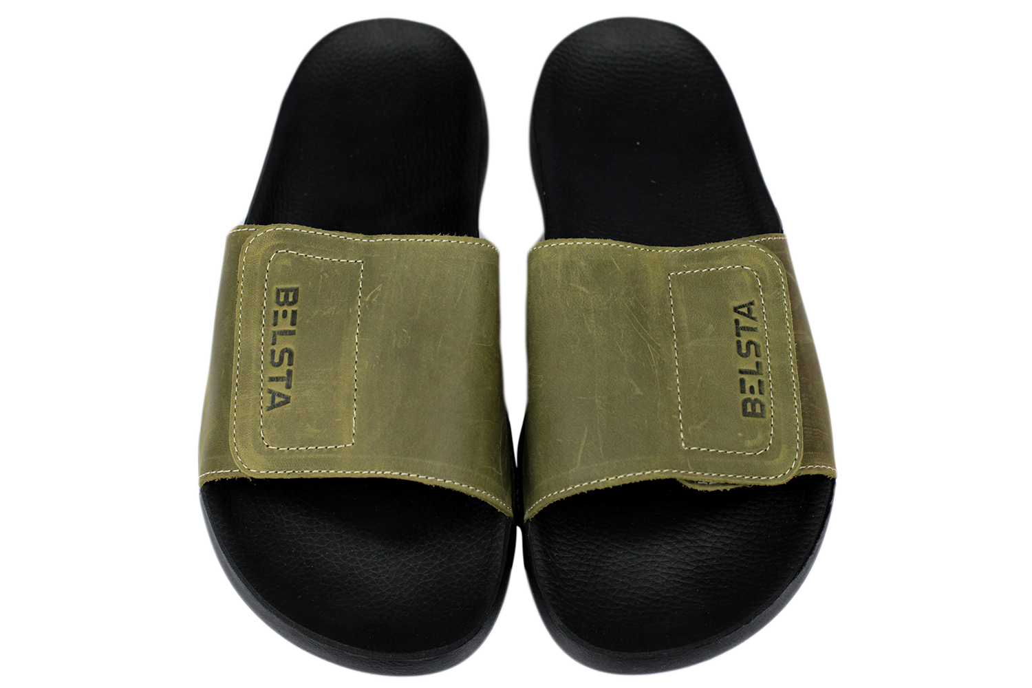 Men's slippers BELSTA of leather - 2