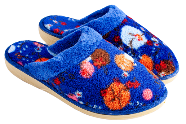 Baby terry slippers BELSTA with terry lapel - 1