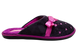 Женские закрытые тапочки БЕЛСТА из фиолетового велюра украшены сиреневым атласным бантиком - 3