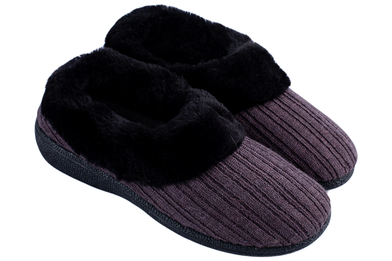 Women's slippers BELSTA knitted - 1