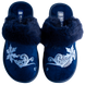 Женские тапочки БЕЛСТА из синего велюра украшены Снежинками и мехом - 2