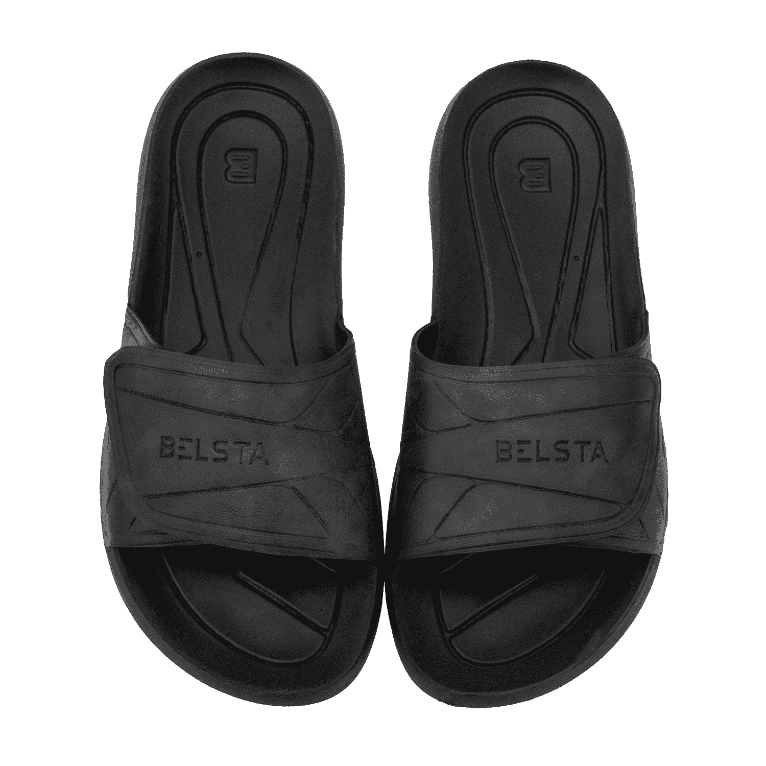 BELSTA eco leather slippers for men with velcro - 2