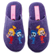 Дитячі фіолетові повстяні капці БЕЛСТА прикрашені Симкою та Ноликом - 2