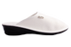 Женские закрытые тапочки БЕЛСТА из белой перфорированной эко кожи - 3