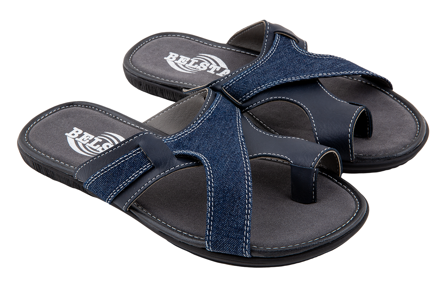 Teen slippers BELSTA eco leather - 4