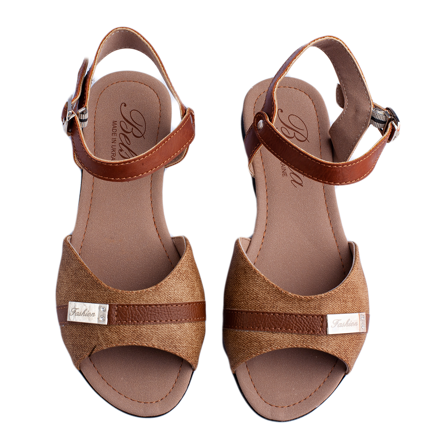 Women's eco leather sandals BELSTA - 2