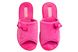 Жіночі відкриті капці БЕЛСТА з рожевої махри прикрашені бантиком - 2