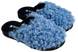 Женские закрытые тапочки БЕЛСТА из голубой искусственной овчины - 1