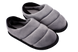 Дитячі закриті капці БЕЛСТА з велюру сірого кольору із закритою п'яточкою - 1