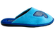 Женские закрытые тапочки БЕЛСТА из велюра голубого цвета украшены бабочкой - 3