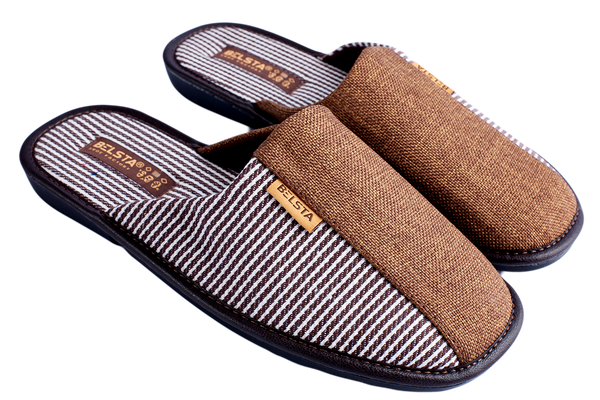 Men's slippers made of textile by BELSTA - 1