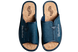 Men's open slippers BELSTA in denim and eco leather inserts - 2