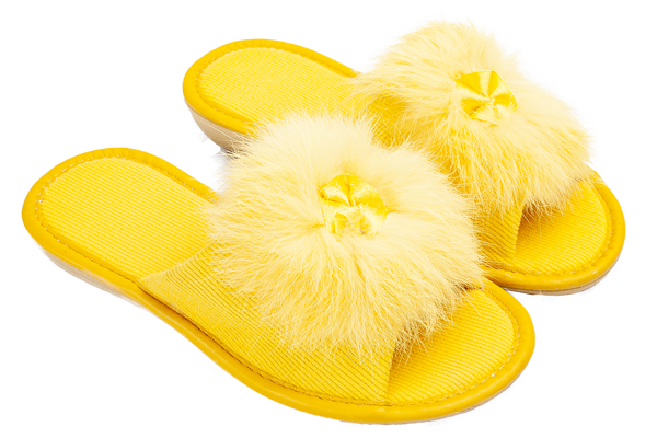 Children's slippers BELSTA of corduroy - 1