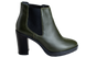Жіночі демісезонні черевички БЕЛСТА із натуральної шкіри кольору хакі - 3